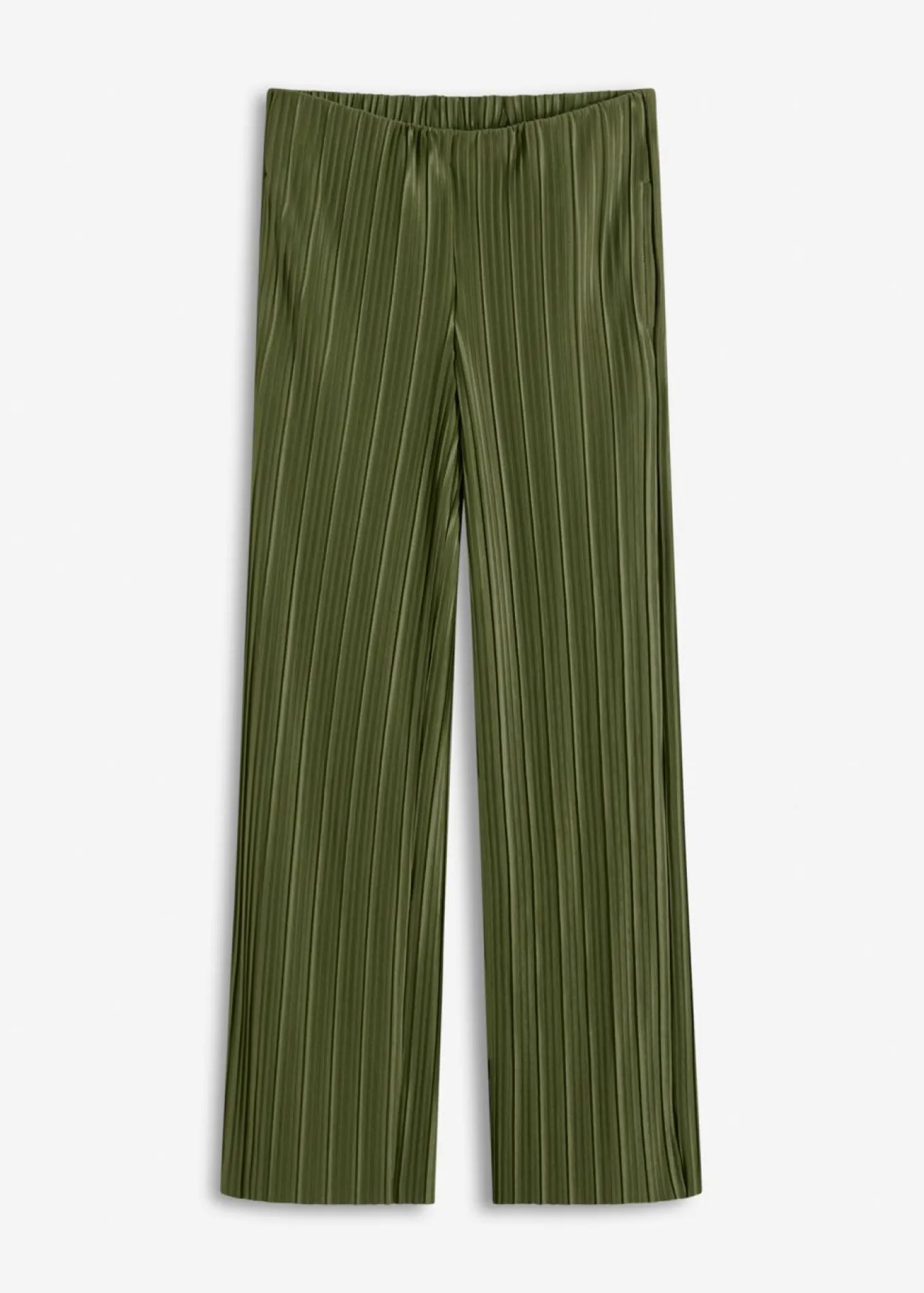Pantalón de punto con plisado