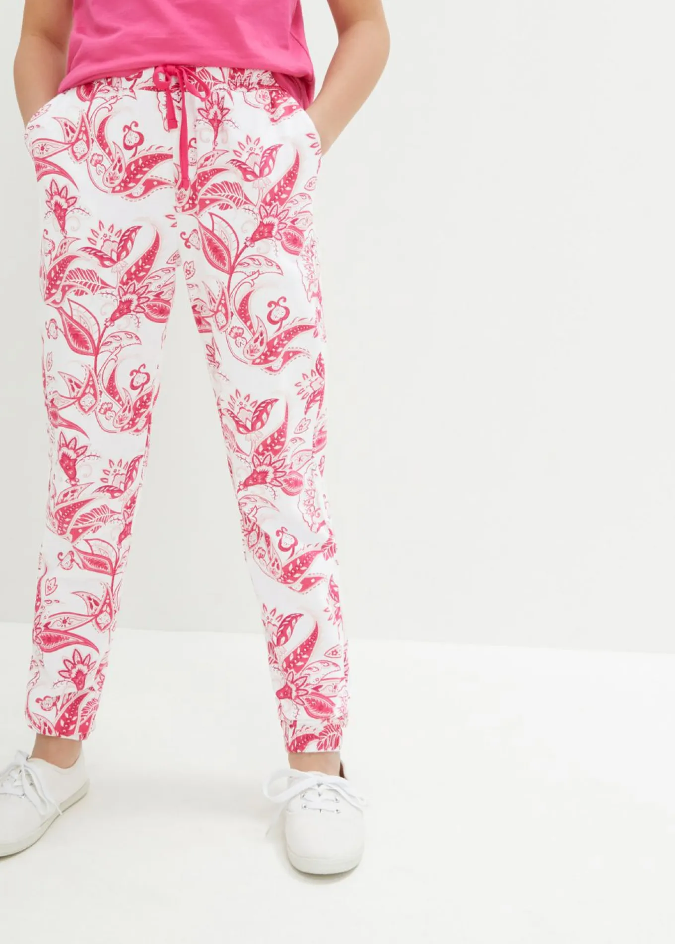 Pantalón de punto de algodón puro