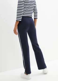 Pantalón de punto de algodón con elástico