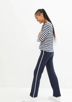 Pantalón de punto de algodón con elástico