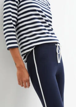 Pantalón de punto de algodón con elástico