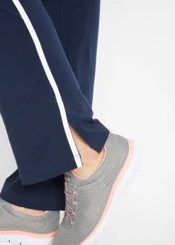 Pantalón de punto de algodón con elástico