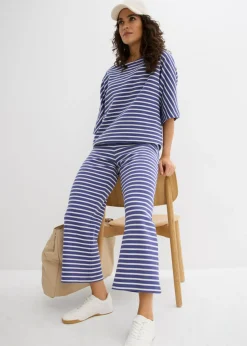 Pantalón de punto de algodón estructurado