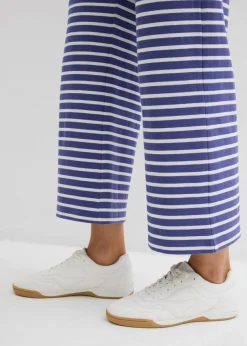 Pantalón de punto de algodón estructurado