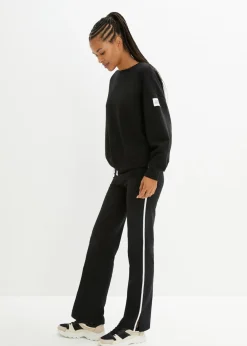 Pantalón de punto de algodón con elástico