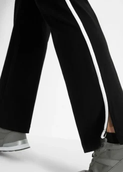Pantalón de punto de algodón con elástico