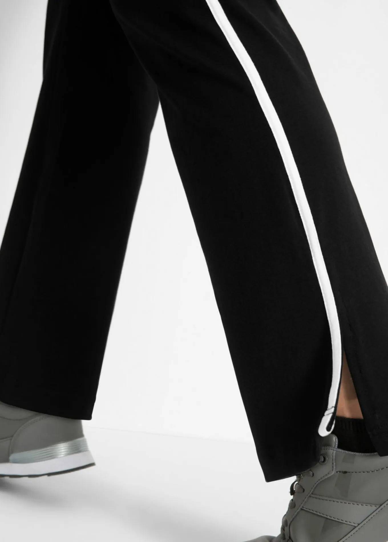 Pantalón de punto de algodón con elástico