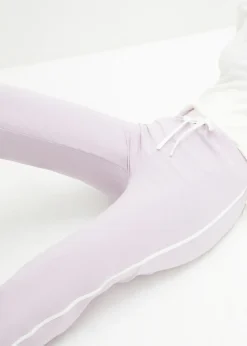 Pantalón de punto de algodón con elástico (2 unidades)