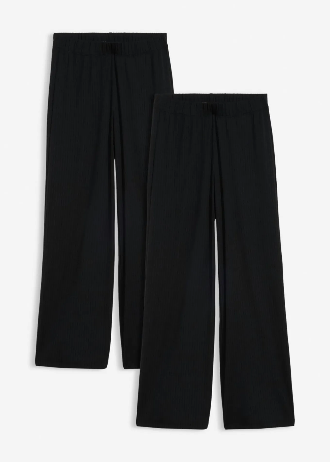 Pantalón de punto de canalé (2 unidades)