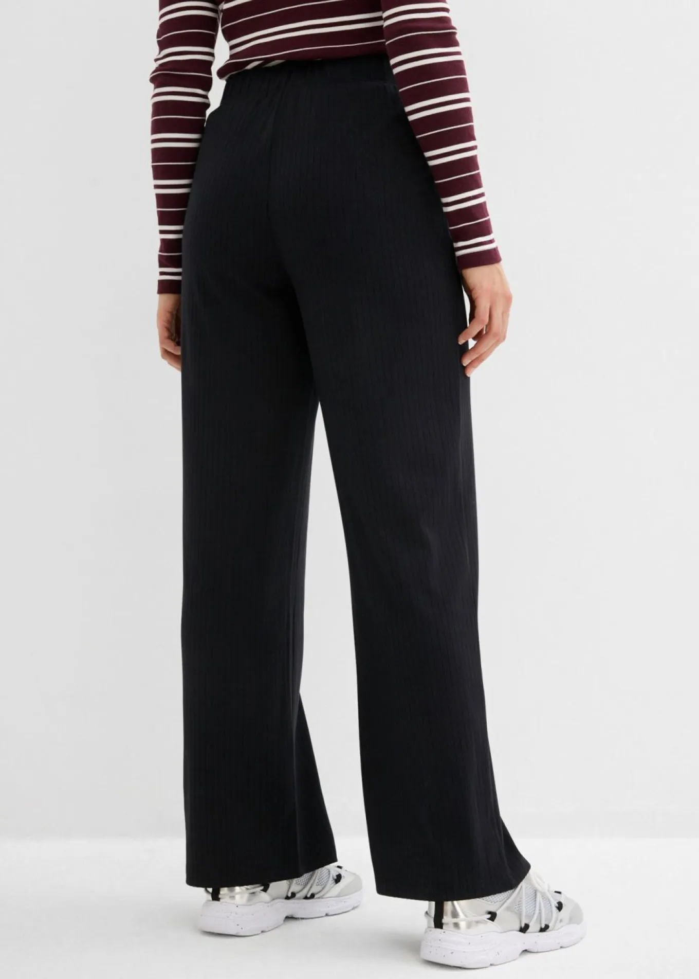 Pantalón de punto de canalé (2 unidades)