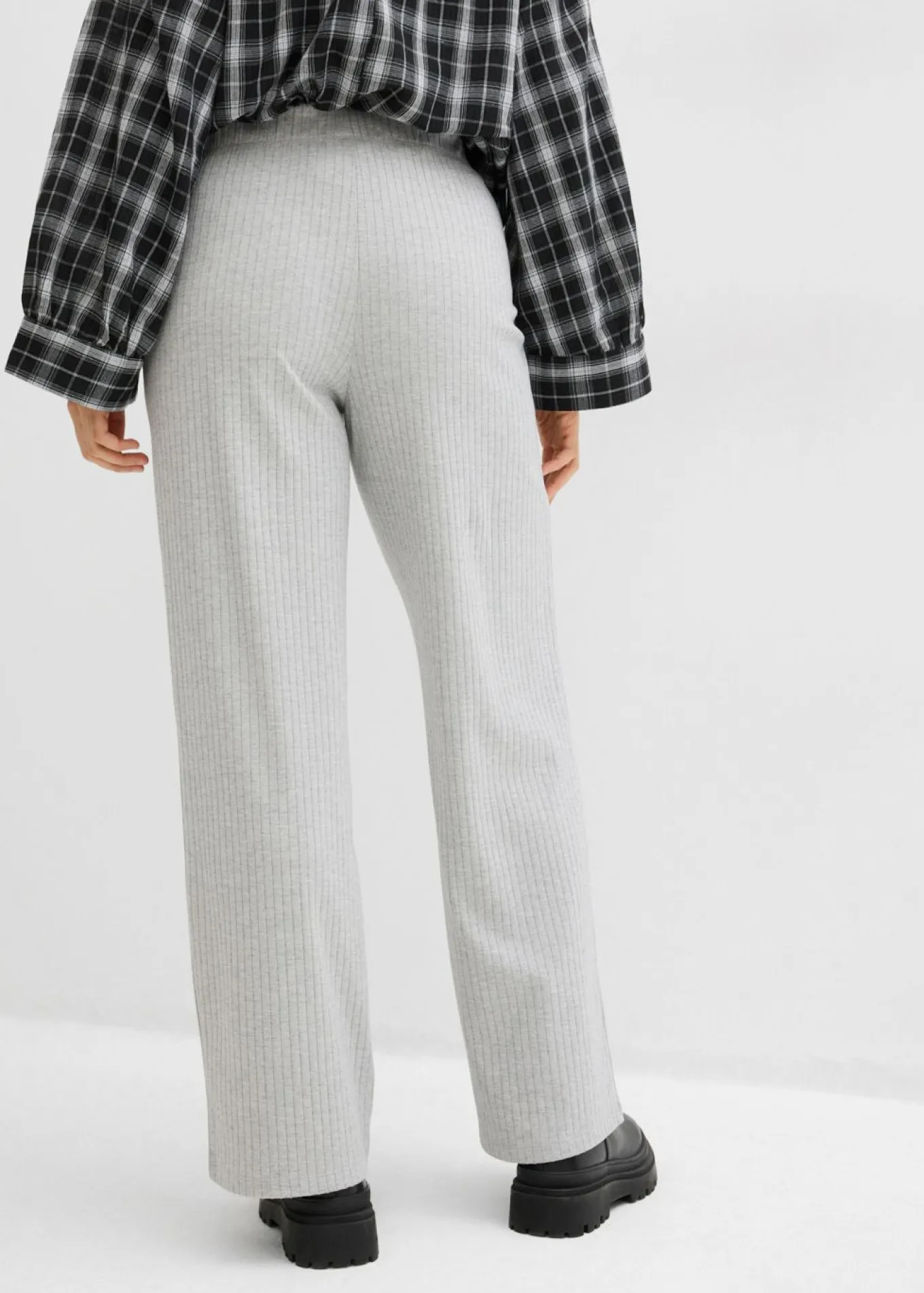 Pantalón de punto de canalé (2 unidades)