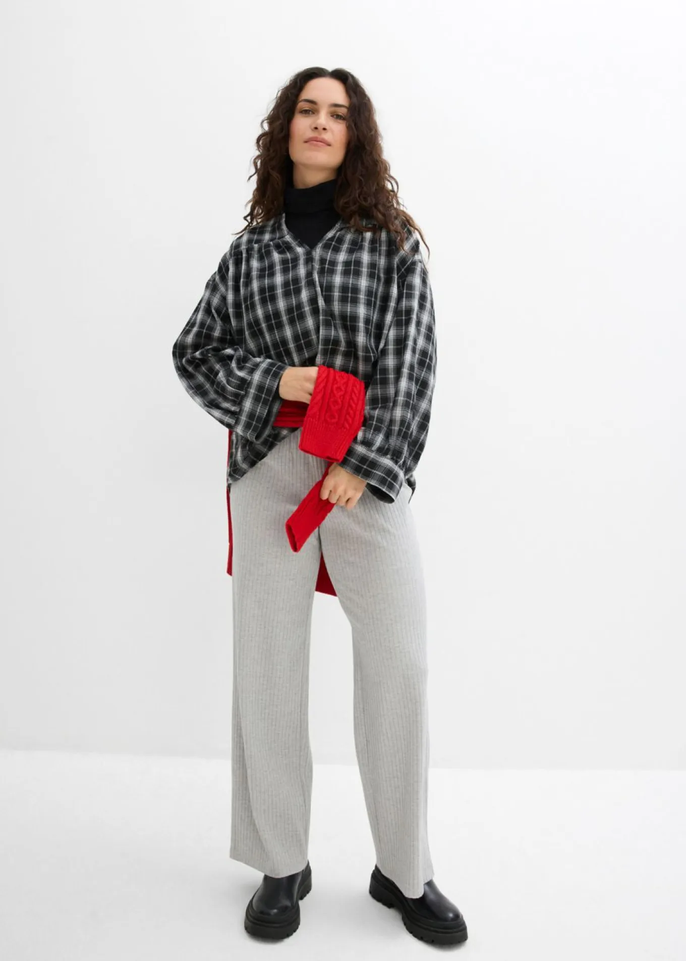 Pantalón de punto de canalé (2 unidades)