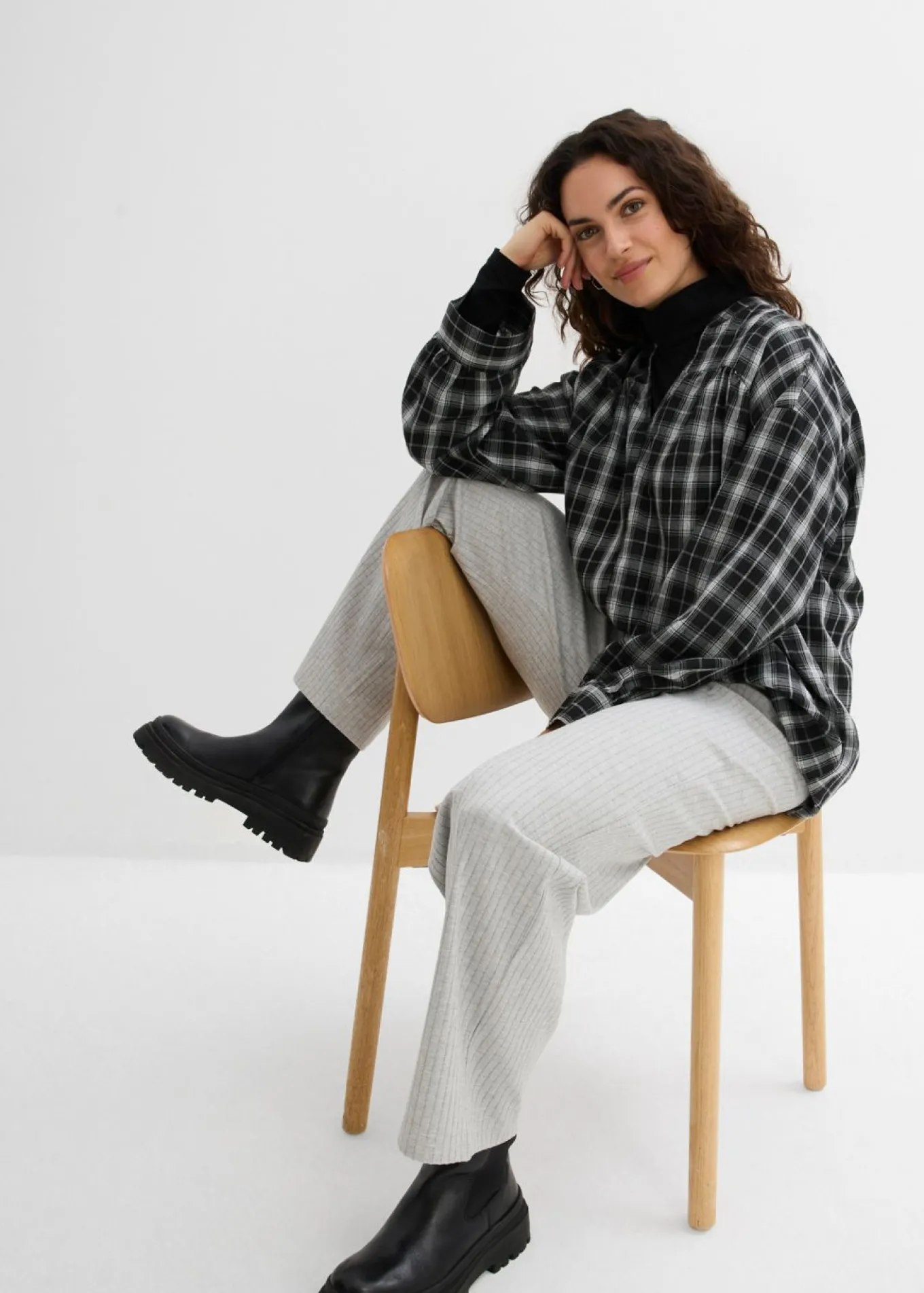 Pantalón de punto de canalé (2 unidades)