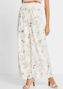 Pantalón de punto de crepé ligero