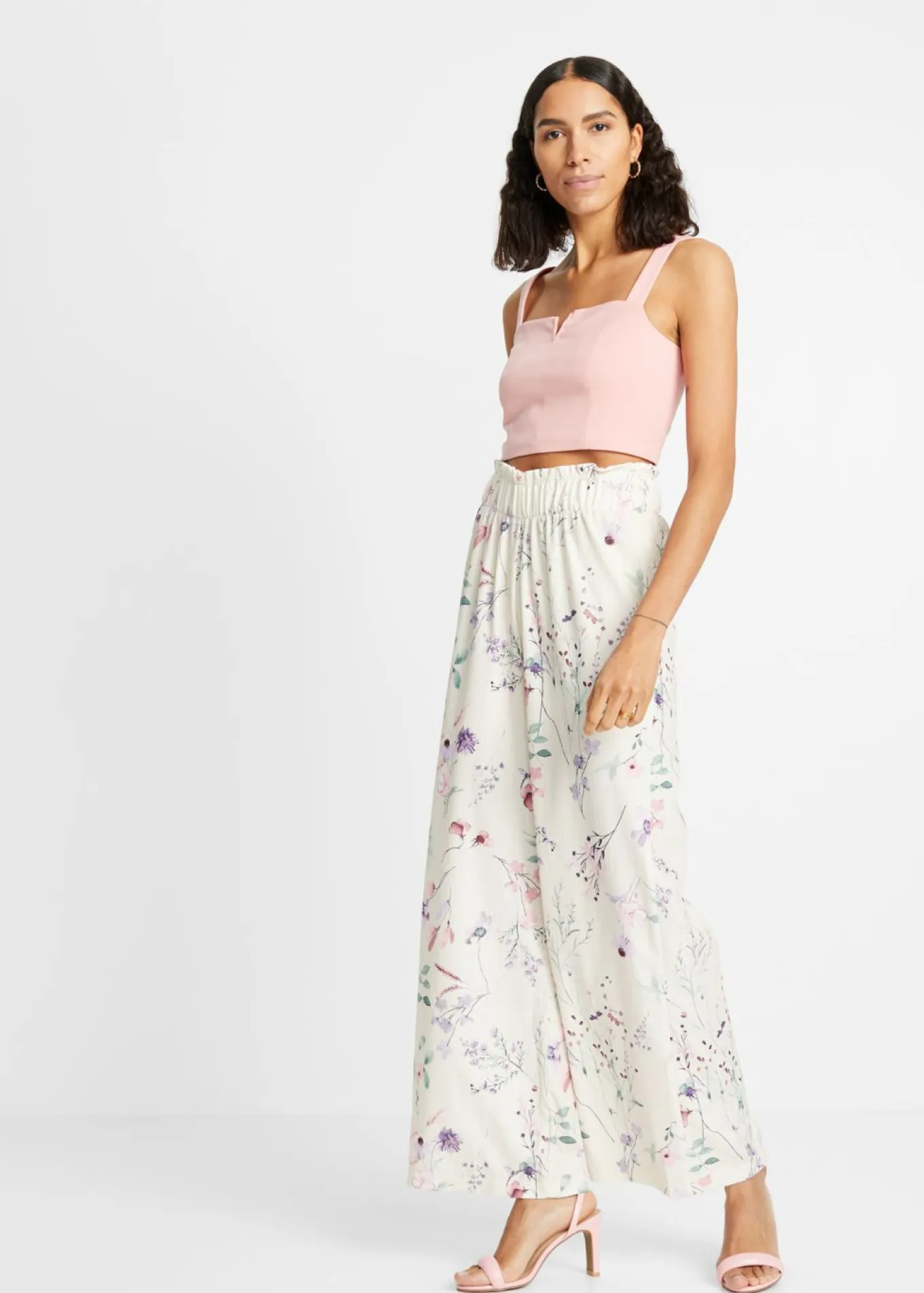 Pantalón de punto de crepé ligero