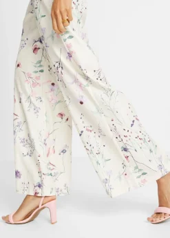 Pantalón de punto de crepé ligero