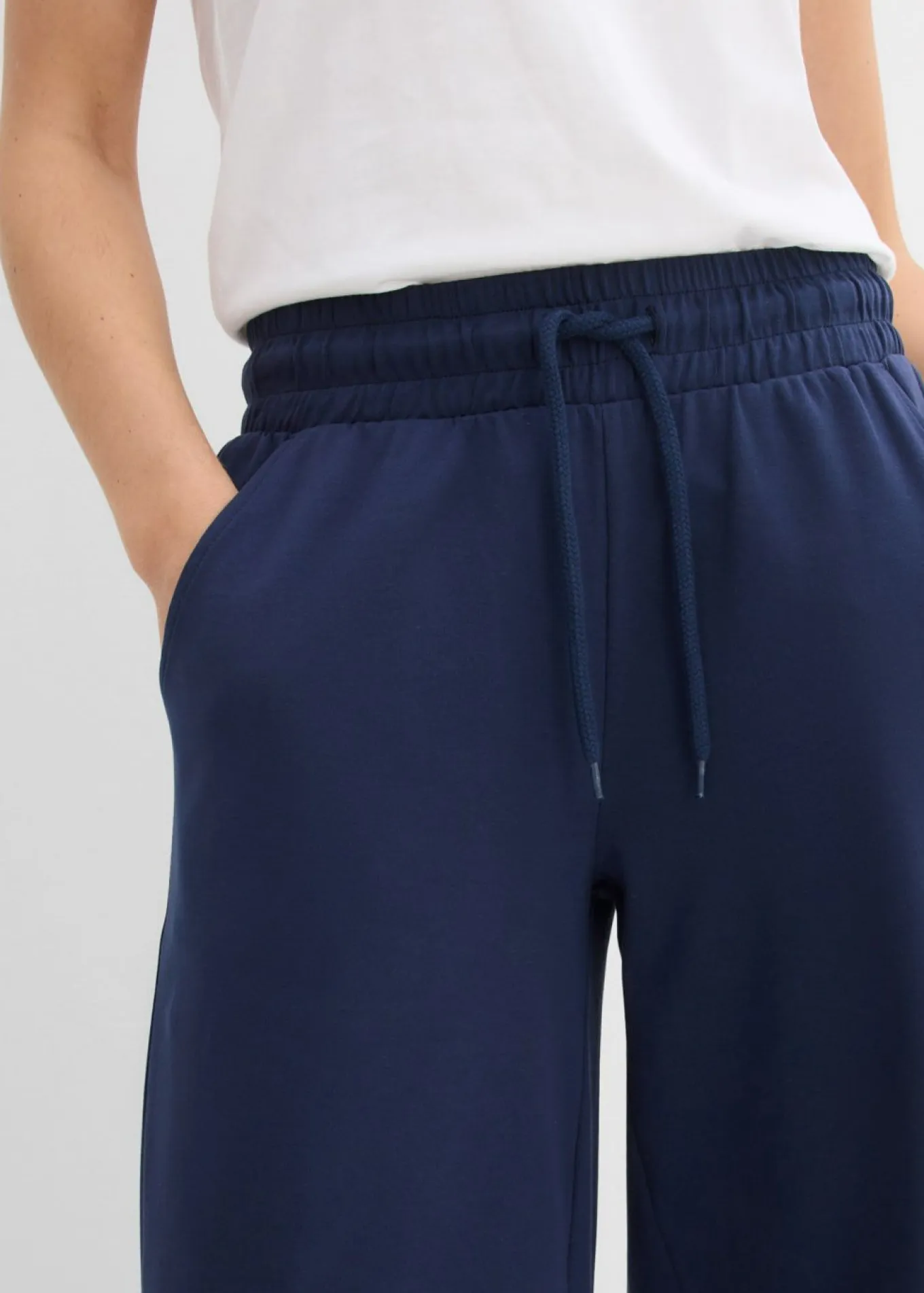 Pantalón de punto de interlock