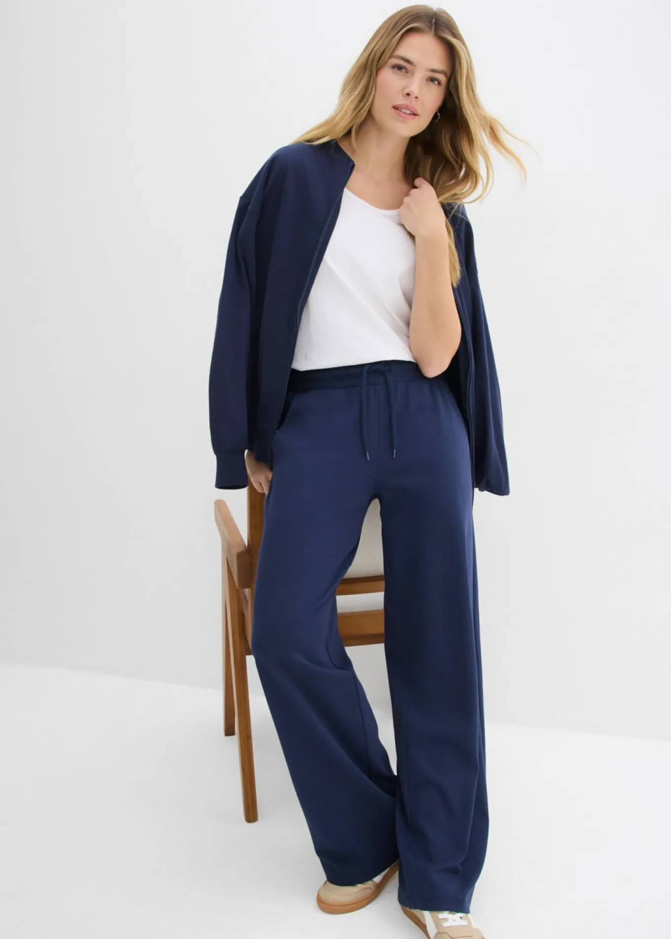 Pantalón de punto de interlock