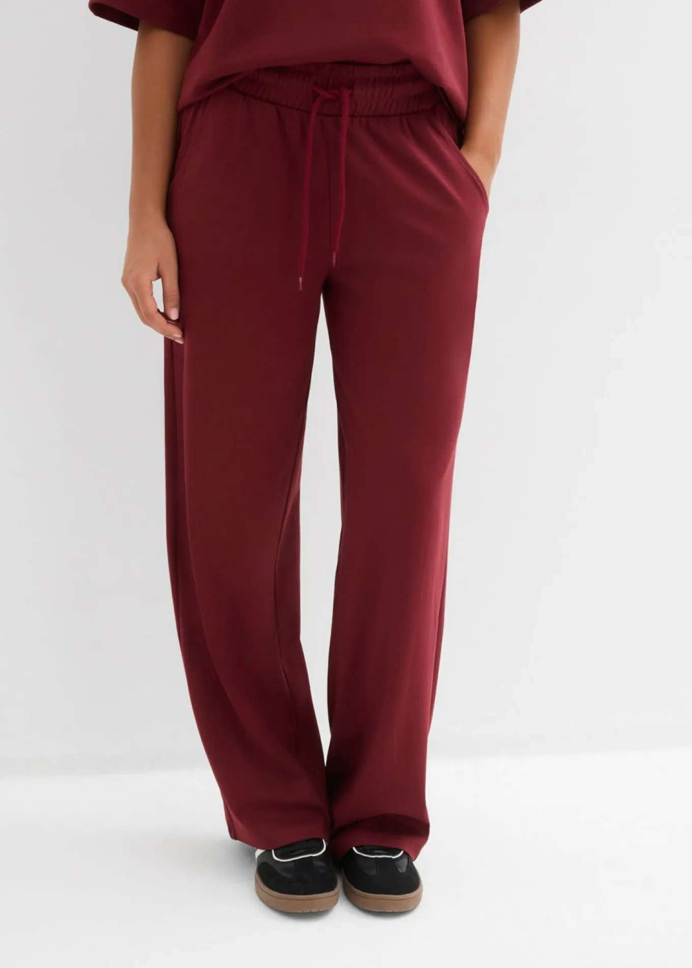 Pantalón de punto de interlock