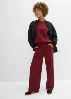 Pantalón de punto de interlock