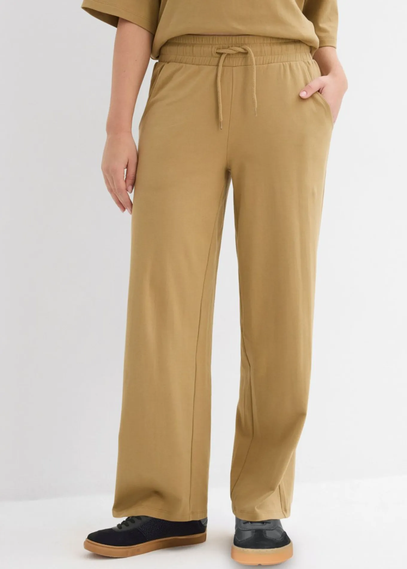 Pantalón de punto de interlock