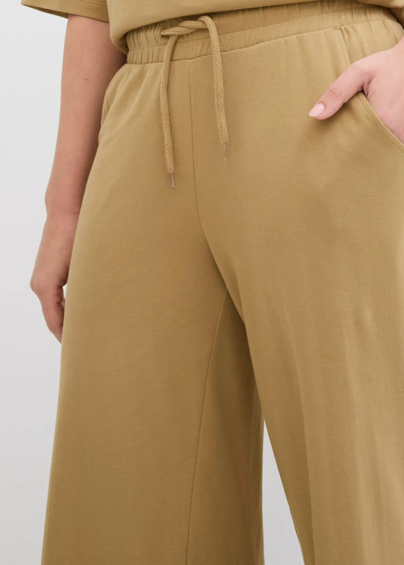 Pantalón de punto de interlock
