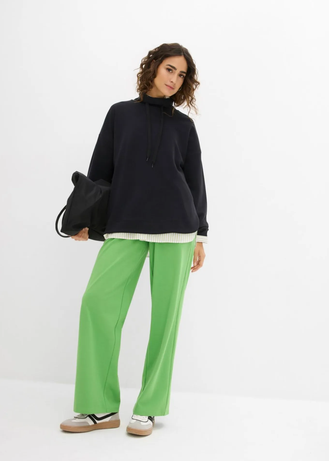 Pantalón de punto de interlock