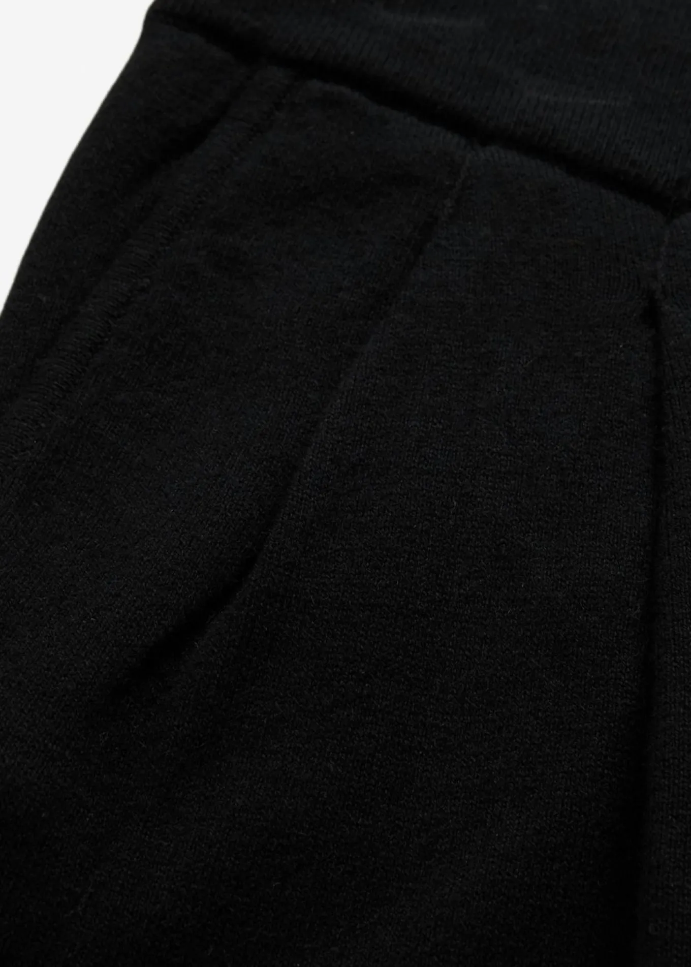 Pantalón de punto de mezcla de cachemir suave