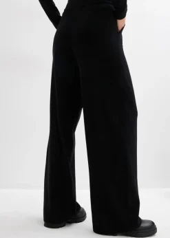 Pantalón de punto de mezcla de cachemir suave