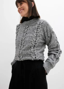 Pantalón de punto de mezcla de cachemir suave