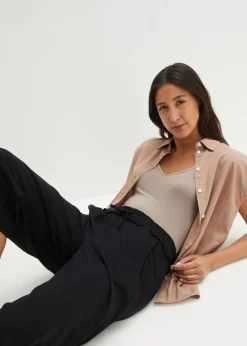 Pantalón de punto de mezcla de algodón