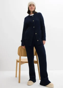 Pantalón de punto de mezcla de viscosa suave