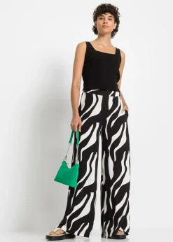 Pantalón de punto de mezcla de viscosa suave