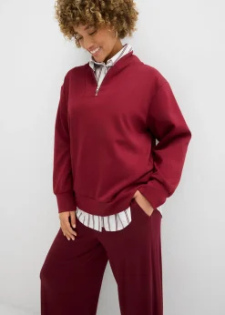 Pantalón de punto de mezcla de viscosa fluida, largo 7/8