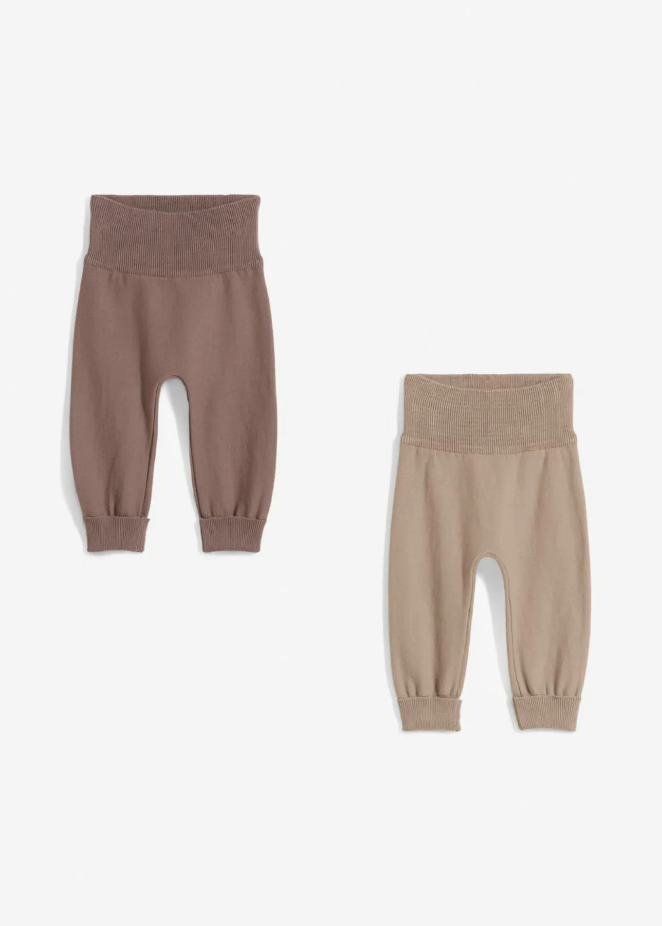 Pantalón de punto de mezcla de algodón (2 unidades)