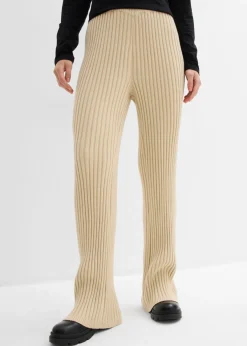 Pantalón de punto de mezcla de viscosa suave