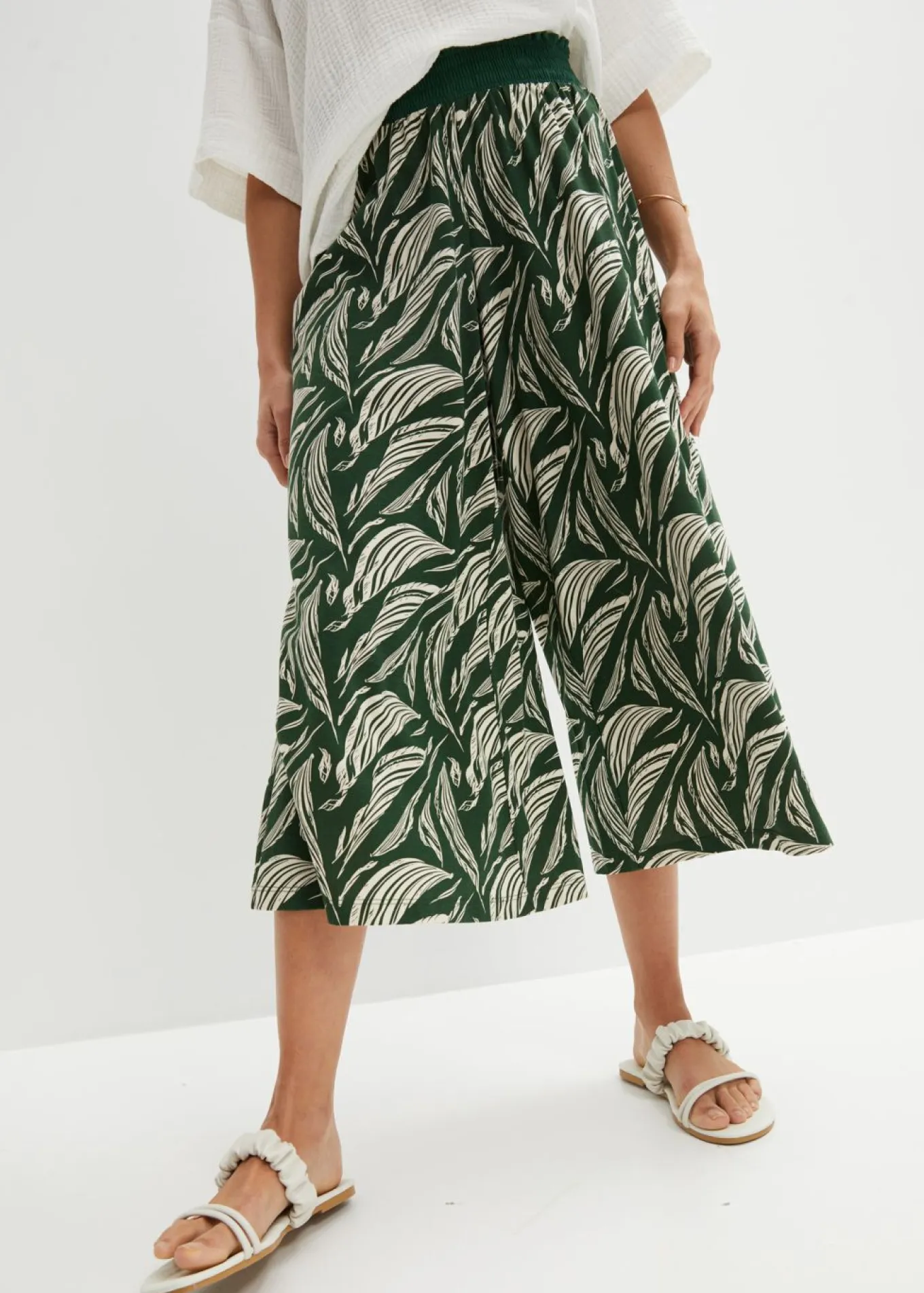 Pantalón de punto de mezcla de viscosa sostenible