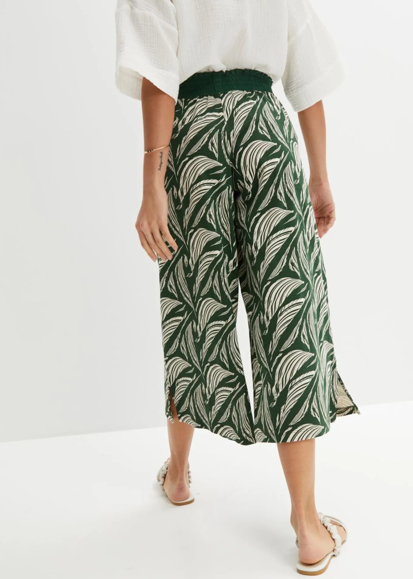 Pantalón de punto de mezcla de viscosa sostenible