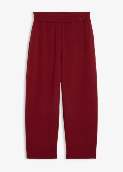 Pantalón de punto de neopreno con corte barrel