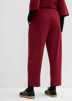 Pantalón de punto de neopreno con corte barrel