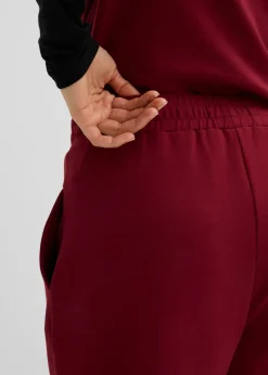 Pantalón de punto de neopreno con corte barrel