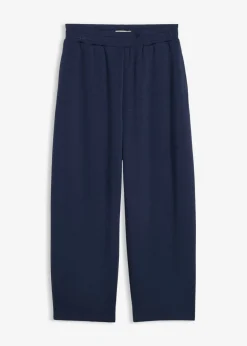 Pantalón de punto de neopreno con corte barrel