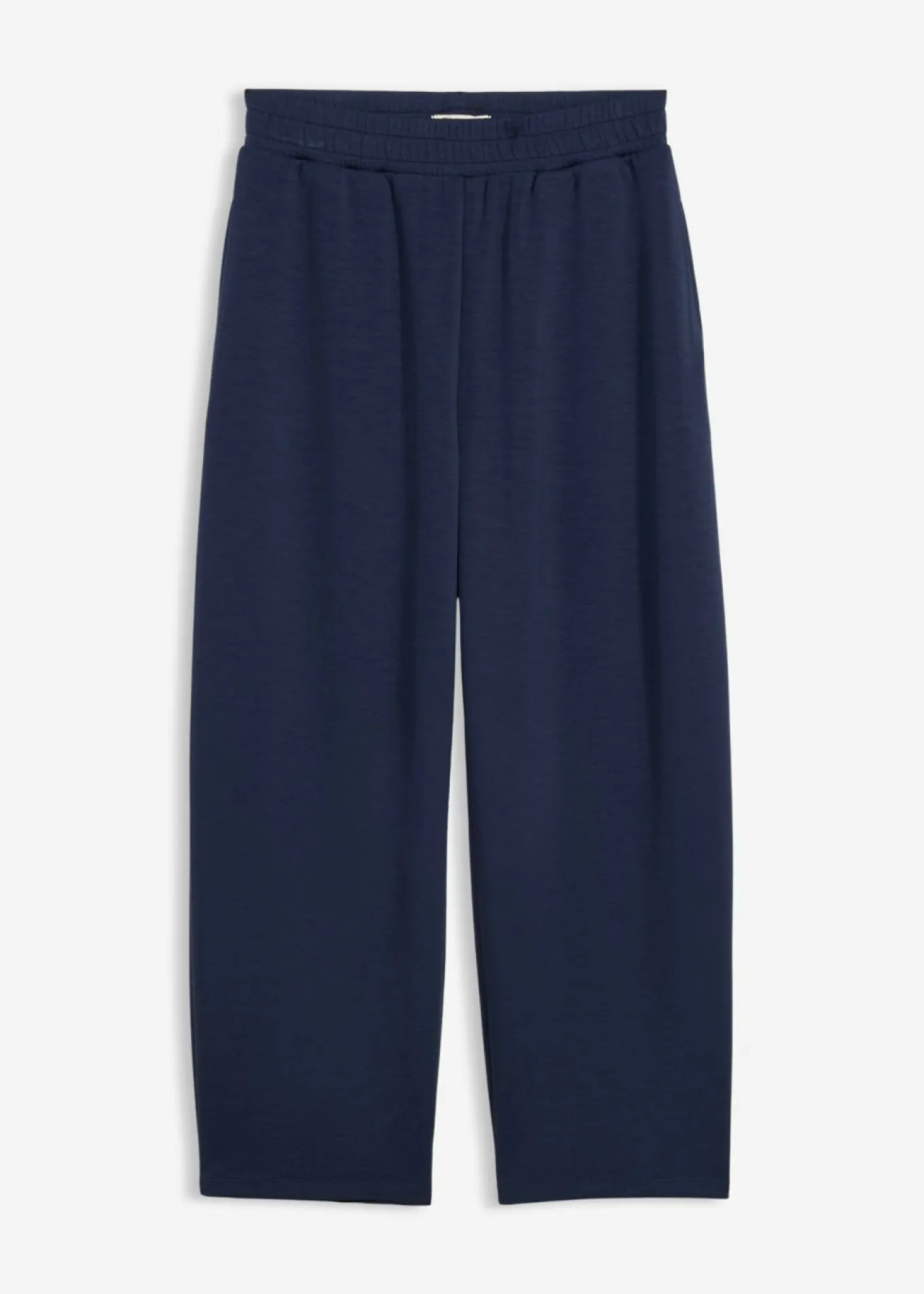 Pantalón de punto de neopreno con corte barrel