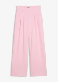 Pantalón de punto de neopreno con pinzas