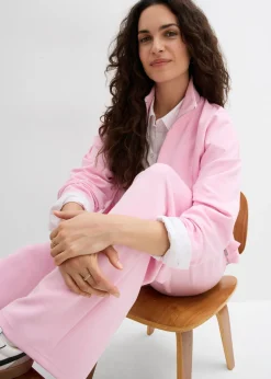 Pantalón de punto de neopreno con pinzas