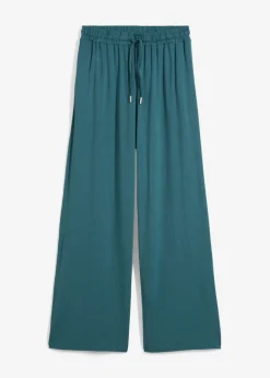 Pantalón de punto de viscosa fluida