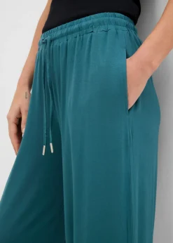 Pantalón de punto de viscosa fluida