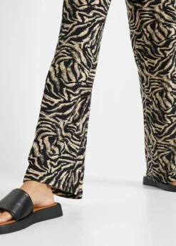 Pantalón de punto de viscosa fluida