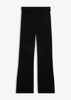 Pantalón de punto elástico con algodón orgánico