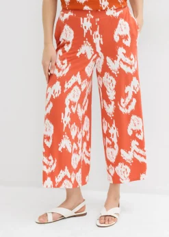 Pantalón de punto en mezcla de viscosa